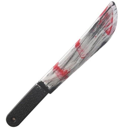 Blodig machete för Halloween