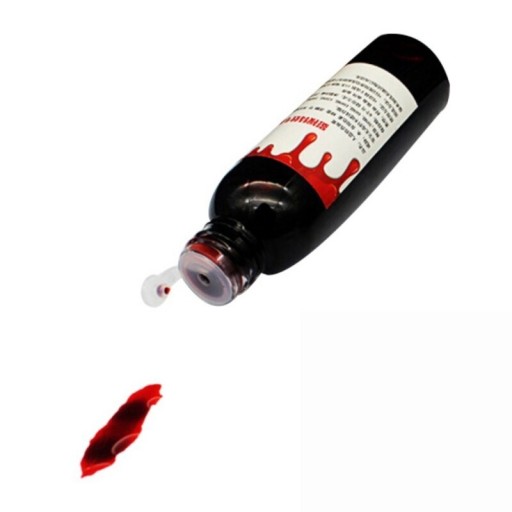 Flaska med konstgjort ljusblod 30 ml
