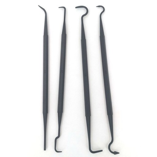Set med polymerkrokar 4 st.