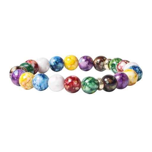 Sju Chakra Armband 8 cm