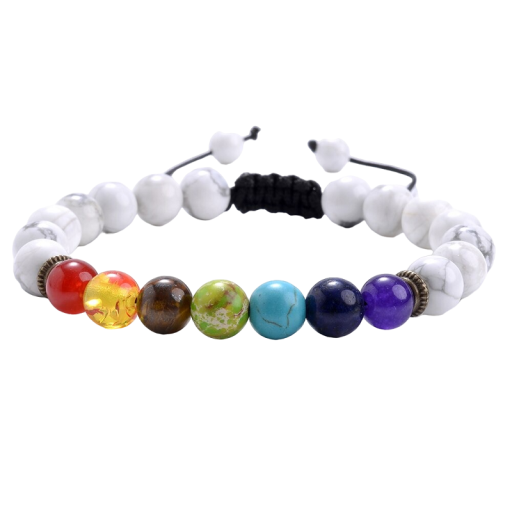 Chakra sten armband Z271