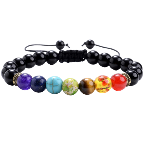 Chakra sten armband Z274