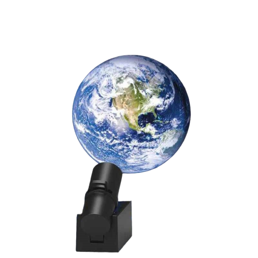 LED-projektionslampa planet jorden