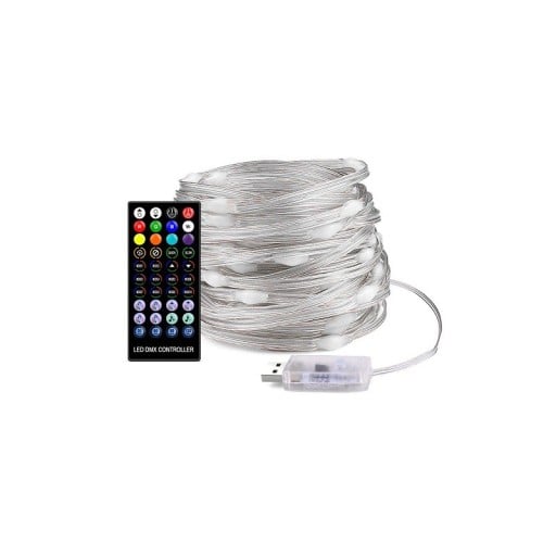 LED strängljus med bluetooth 10 m 100 LEDs