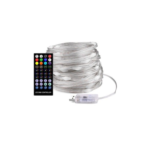 LED-slingor med bluetooth 20 m 200 LEDs