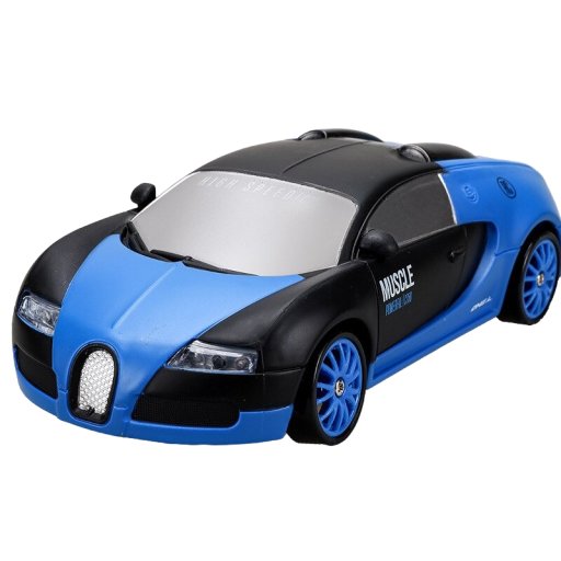RC racingbil 1:24 Bugatti med fjärrkontroll