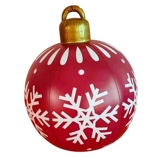 Juldekoration uppblåsbar prydnad 60 cm P4035