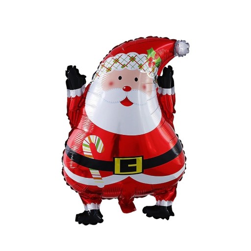 Julfolieballong Santa Claus P4057