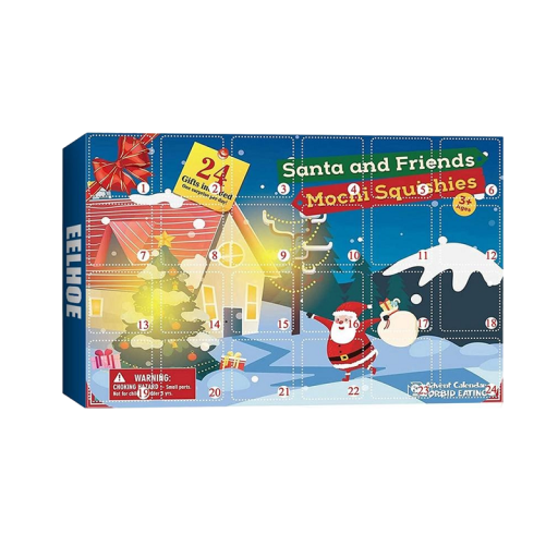 Barnens adventskalender med figurer
