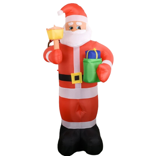 Uppblåsbar jultomte