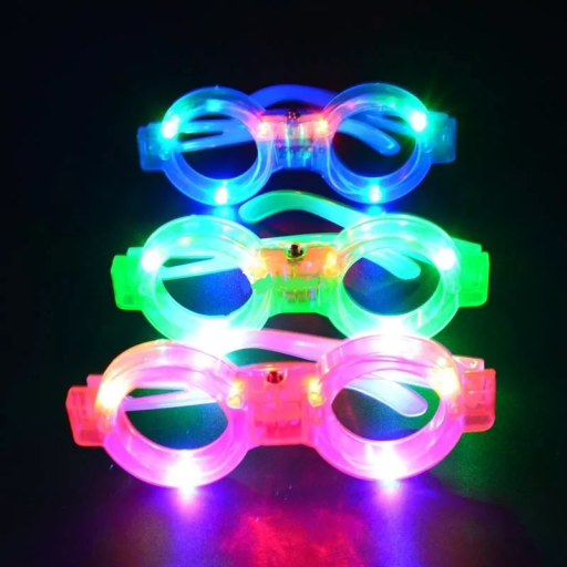 Neon LED-glasögon 12 st H1161