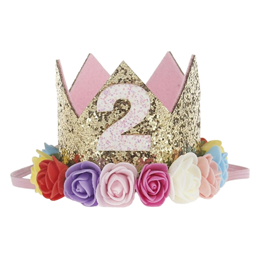 Födelsedagsmössa 2 år