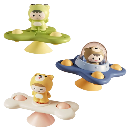 Barn fidget spinner med sugkopp Z347
