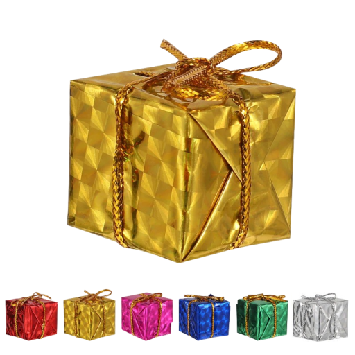 Juldekorationspaket 4 cm 12 st