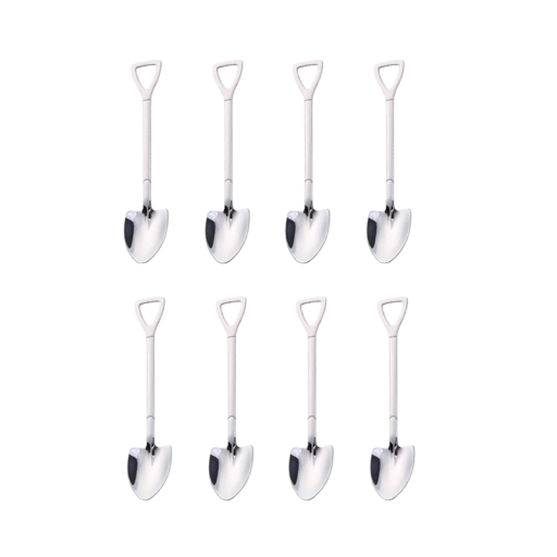 Spadformade skedar 8 st