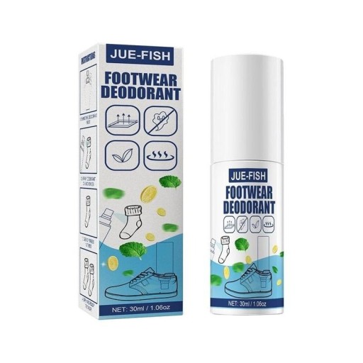 Antilukt skospray