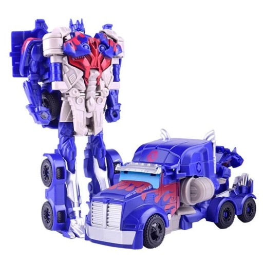 Transformatorrobot och lastbil 2-i-1