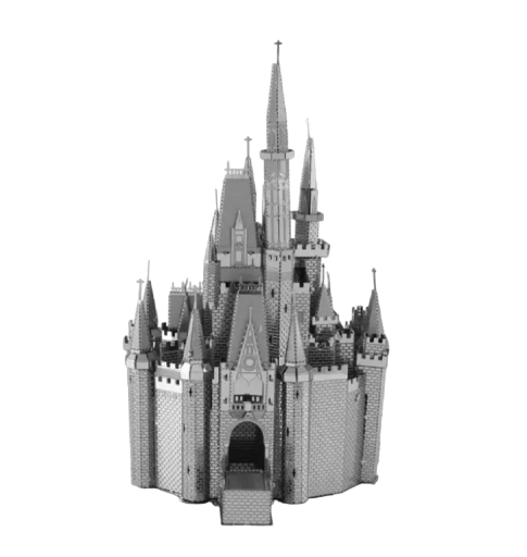 3D metall pussel slott