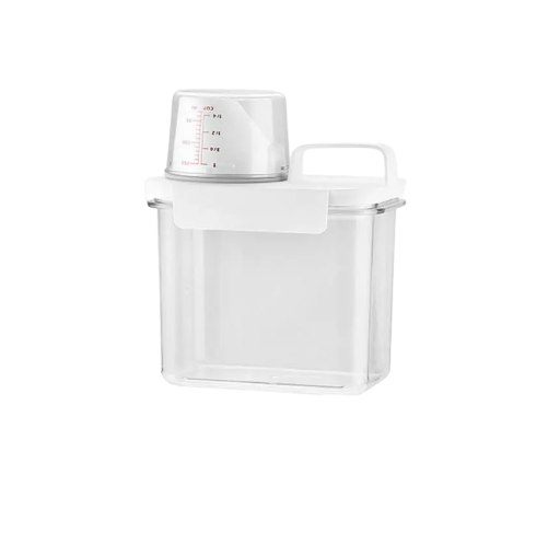 Tvättpulver dispenser med måttbägare 1100 ml