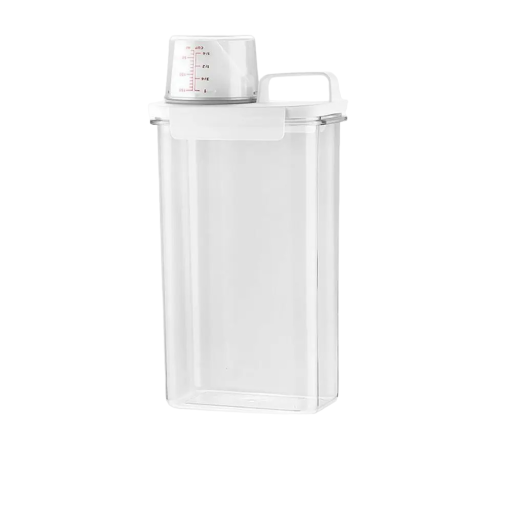 Tvättpulver dispenser med mätbägare 2300 ml
