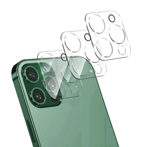 3D skyddsglas för bakre kameror för iPhone 15 Pro Max 3 st