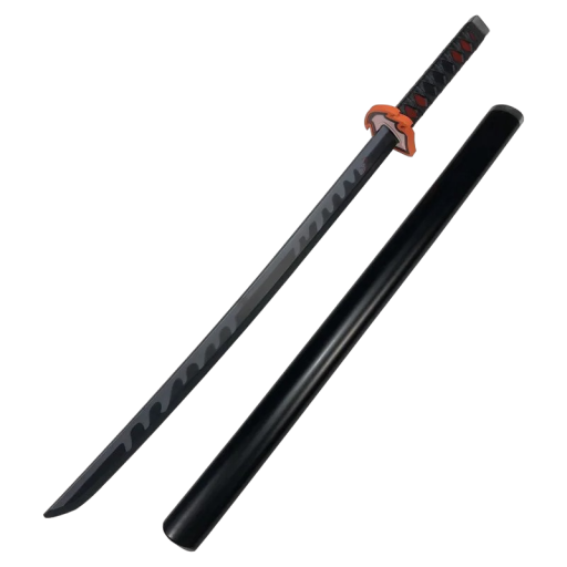 Katana s pouzdrem replika Tanjiro Kamado 80 cm V159