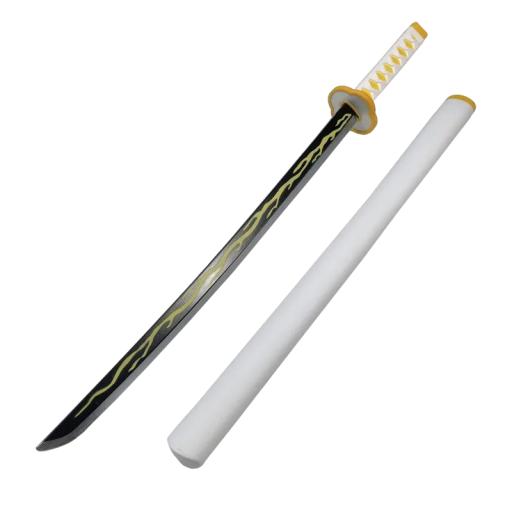 Katana s pouzdrem replika Zenitsu Agatsuma 80 cm