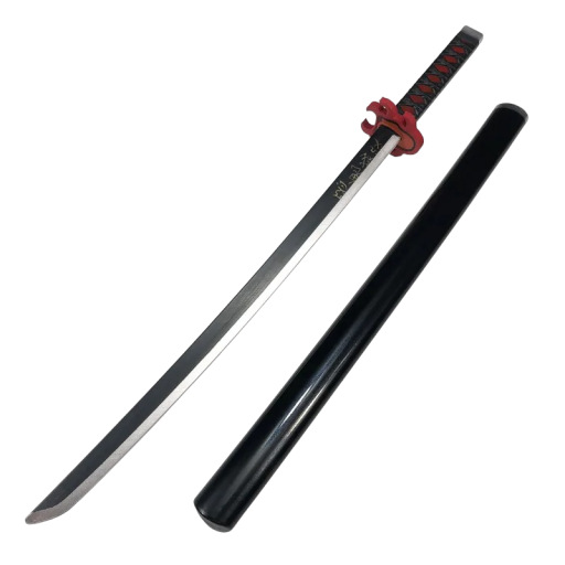 Katana s pouzdrem Kyojuro Rengoku replika 80 cm V161