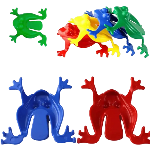Hoppgroda 20 st plast 5,5 x 5,5 cm
