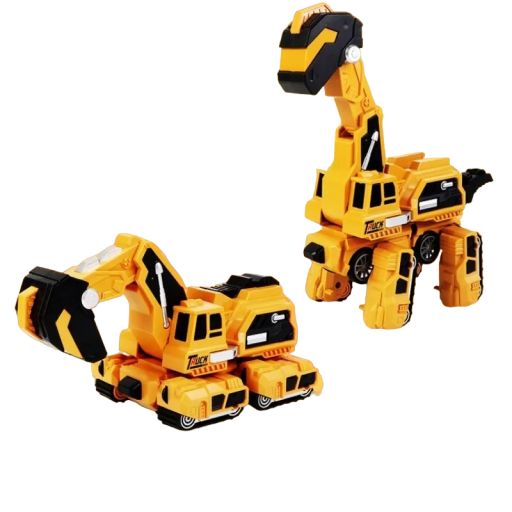 Transformatorleksak - Grävmaskin
