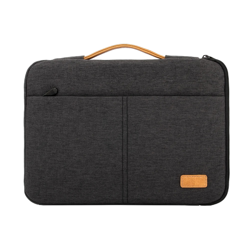 MacBook-väska med extern ficka 15,6 tum, 39,5 x 29,5 x 3 cm
