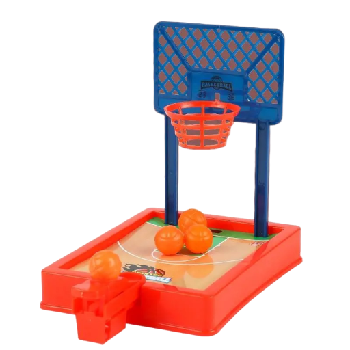 Barns bordsskiva mini finger basket Kreativt barnspel