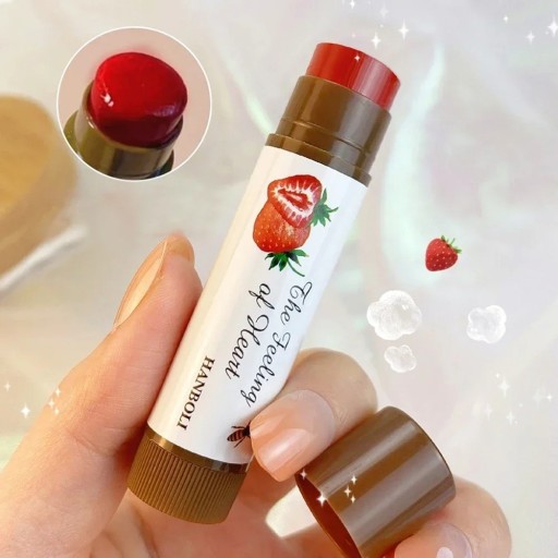 Toned Moisturizing Lip Balm Fruit Flavored Glossy Lipstick Fruity Lip Balm