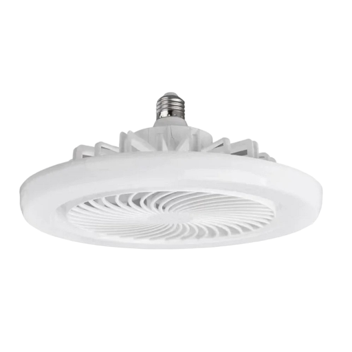 Takfläkt med LED-belysning och fjärrkontroll