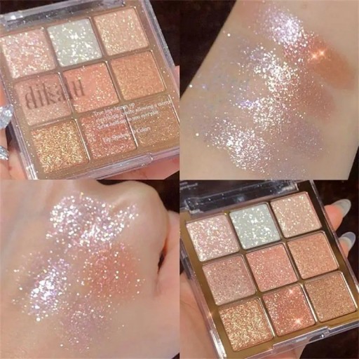 Glitter ögonskuggspalett