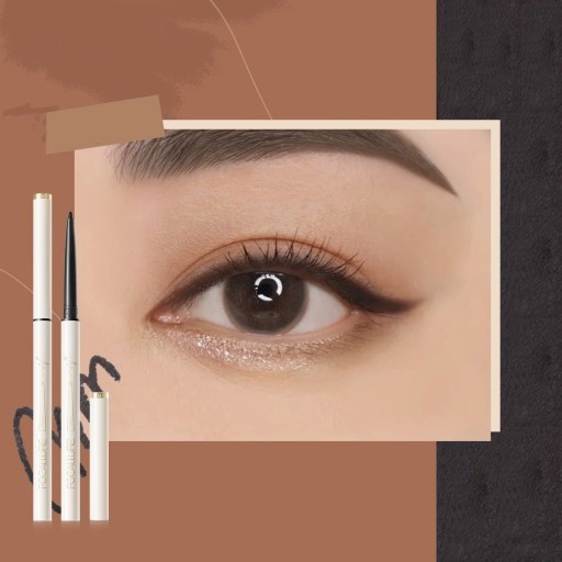 Ultratunn Gel Eye Pencil Vattentät Eyeliner Penna