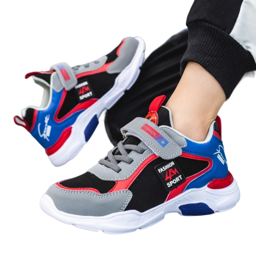 Barnsportsskor Pojkars sneakers Ventilerade barnskor Lätta barn sneakers