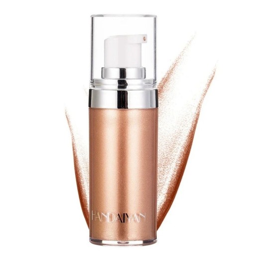 Liquid Highlighter Spray Shimmering Body Bronzer Shimmering Body Mist Ansikts Highlighter Spray