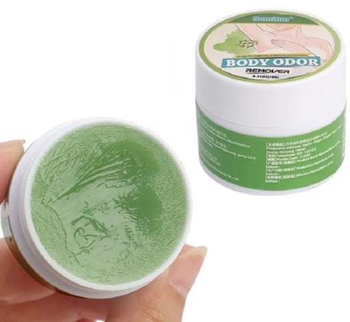 Underarmsdeodorantkräm Balsamicodeodorant Kräm för borttagning av kroppslukt Antiperspirantdeodorant för män och kvinnor 10 g