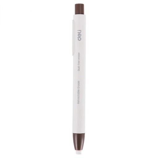 Penna med tunn indragbar suddgummi Utdragbar penna med suddgummi Suddgummi i penna 17,5 x 1,8 cm