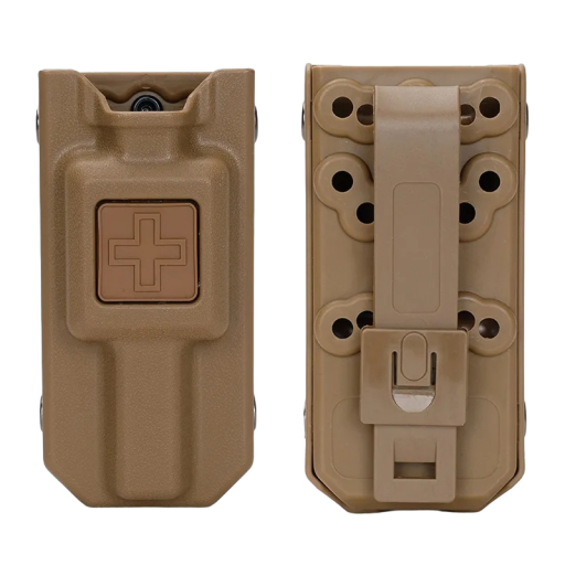 Tactical Belt Pouch Tactical Storage Box Medicinsk påse 12 x 6 cm