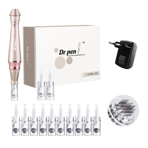 Dr. Electric Pen Pen Ultima E30 36PIN patron Microneedling enhet Mesoterapi
