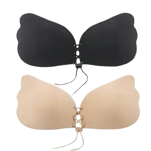 Självbärande självhäftande BH Osynlig push up BH Silikon push up BH