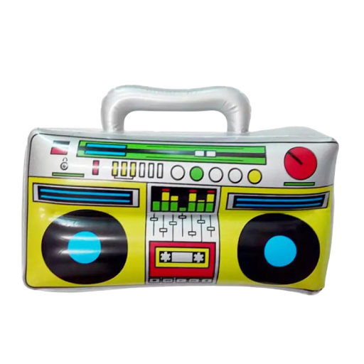 Uppblåsbar poolradio 42 x 28 cm Uppblåsbar vattenleksak