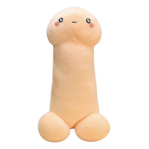 Plysch penis 50 cm Plysch penis med ansikte