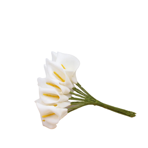 Konstgjorda blommor för dekoration 12 st Set med konstgjorda blommor Dekorativa blommor