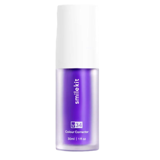 Teeth Whitening Foam V34 30 ml Teeth Whitening Foam Corrector Tar bort fläckar och neutraliserar gula toner
