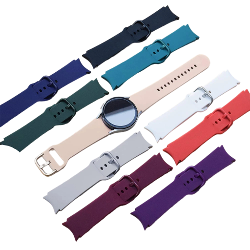 Klockarmband till Samsung Galaxy Watch 4 Classic 42 mm 46 mm Klockarmband i gummi