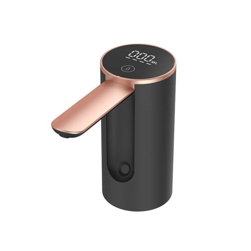 Elektrisk vattenflaskpump i plast Elektrisk vattendispenser 1800 mAh 13,3 x 6 cm