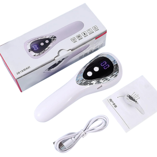 Handhållen USB LED UV Nagellampa 18W kompakt gellacktork Minihärdningslampa för manikyr och pedikyr